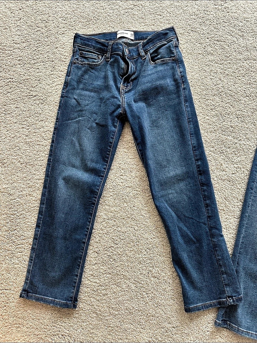 Abercrombie Kids Straight Fit Jeans Boys 11/12 Short